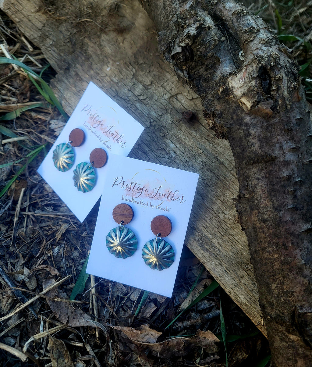 Silver Parachute Earrings