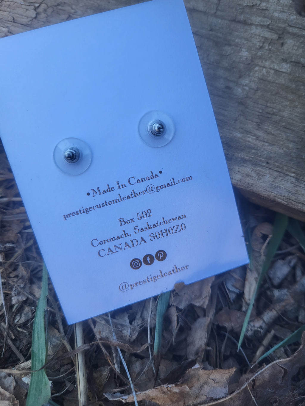 Silver Parachute Earrings